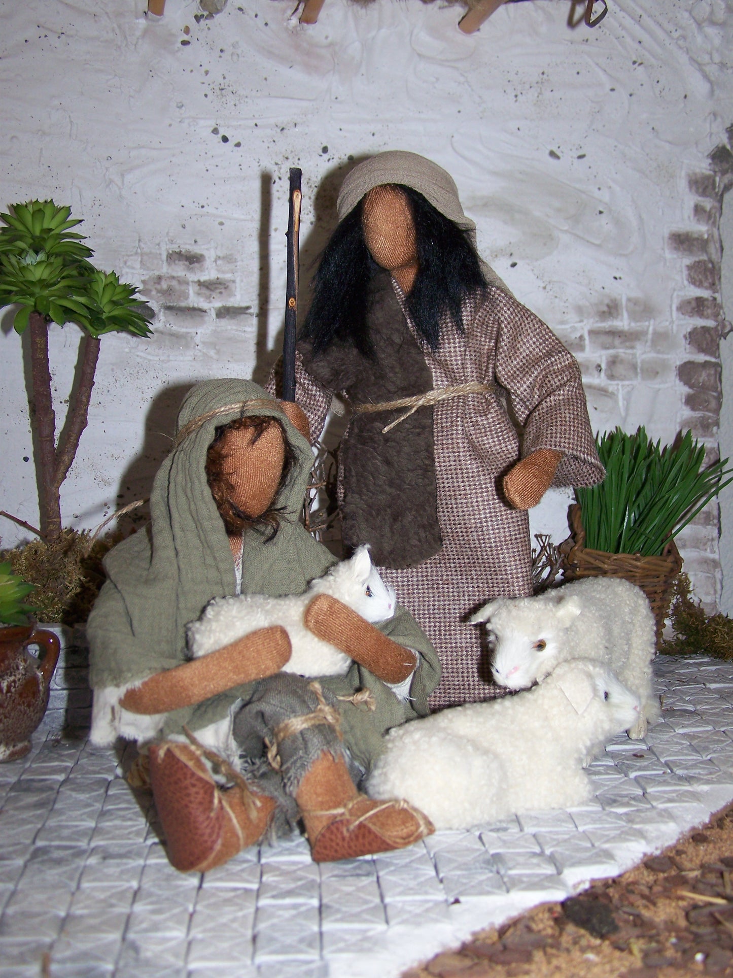 Krippenset Hirten - Biblische Erzählfiguren