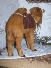 Lade das Bild in den Galerie-Viewer, Kamel, stehend, mit Satteltaschen - Biblische Erzählfiguren