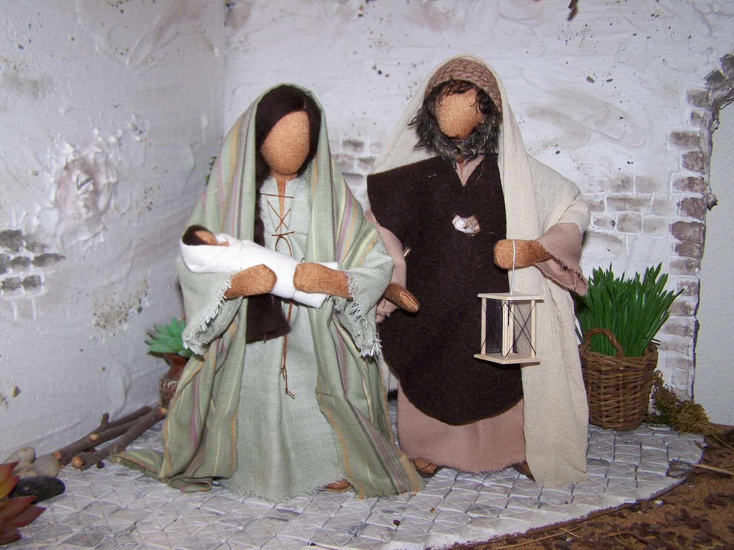 Krippenset Weihnachten 4- Biblische Erzählfiguren