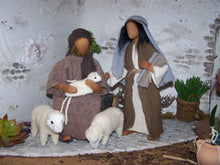 Lade das Bild in den Galerie-Viewer, Krippenset Hirten 2 - Biblische Erzählfiguren