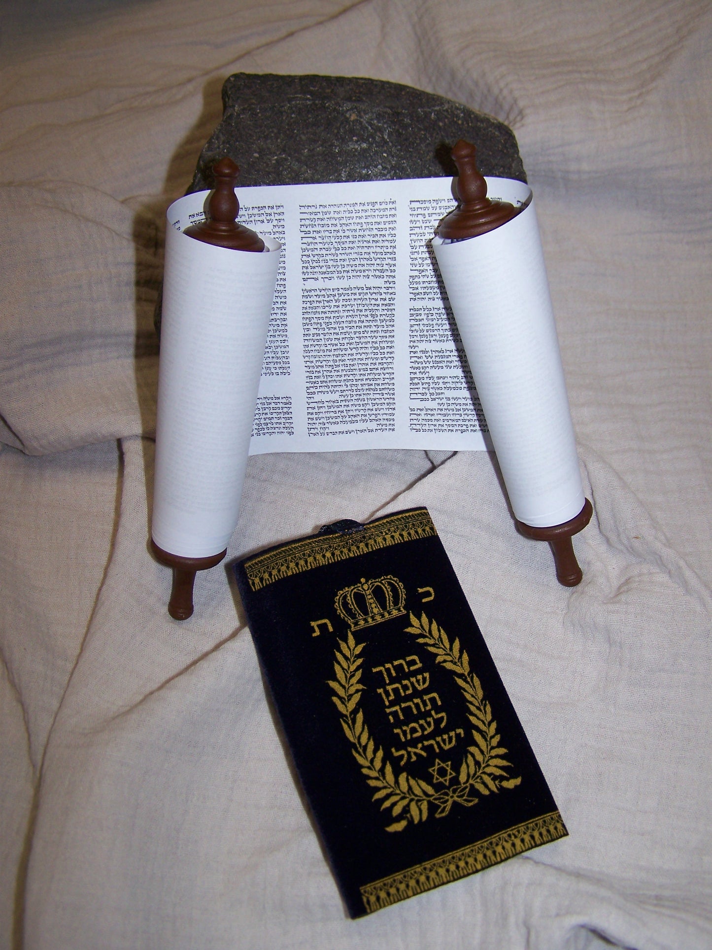 Original Tora-Rolle - Biblische Erzählfiguren