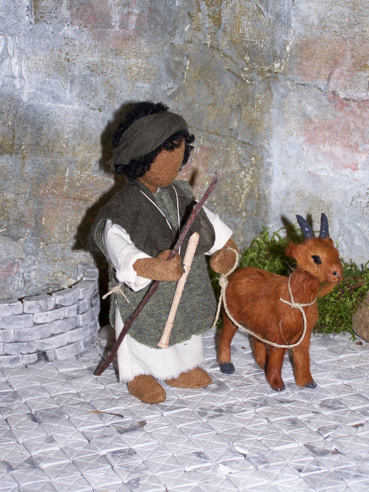 Hirtenjunge mit Flöte - Biblische Erzählfiguren