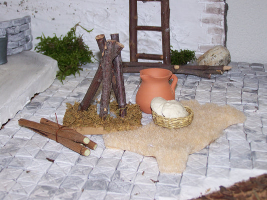 Zubehörset "Am Lagerfeuer" - Biblische Erzählfiguren