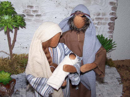 Krippenset Weihnachten - Biblische Erzählfiguren