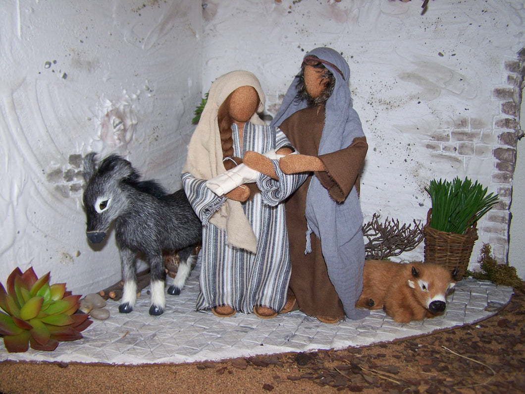 Krippenset Weihnachten - Biblische Erzählfiguren