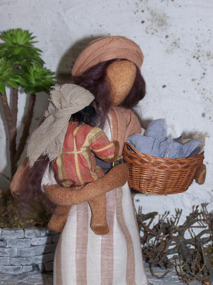 Rahel mit Kleinkind  - Biblische Erzählfiguren NEU!!!