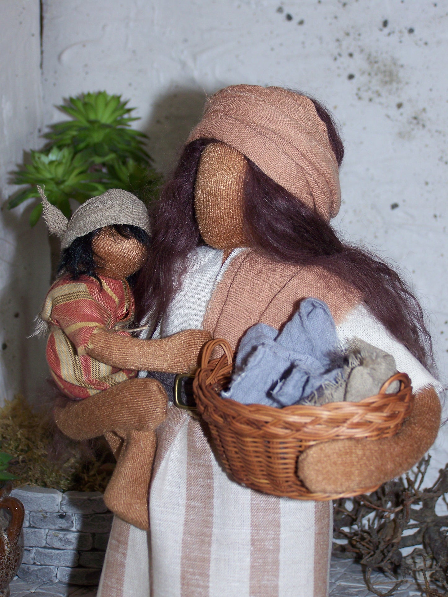 Rahel mit Kleinkind  - Biblische Erzählfiguren NEU!!!