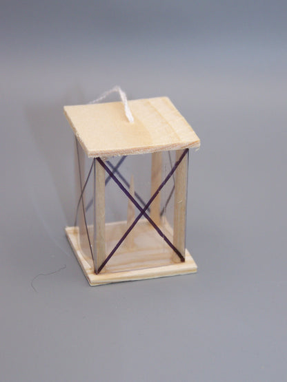 Laterne aus Holz