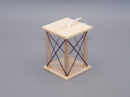 Laterne aus Holz