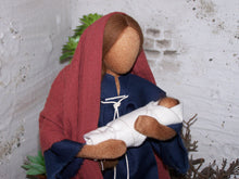 Lade das Bild in den Galerie-Viewer, Krippenset Heilige Familie 6- Biblische Erzählfiguren
