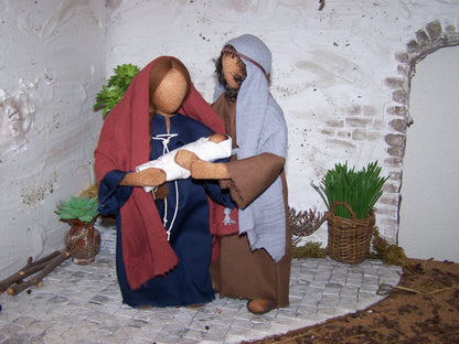 Krippenset Heilige Familie 3- Biblische Erzählfiguren