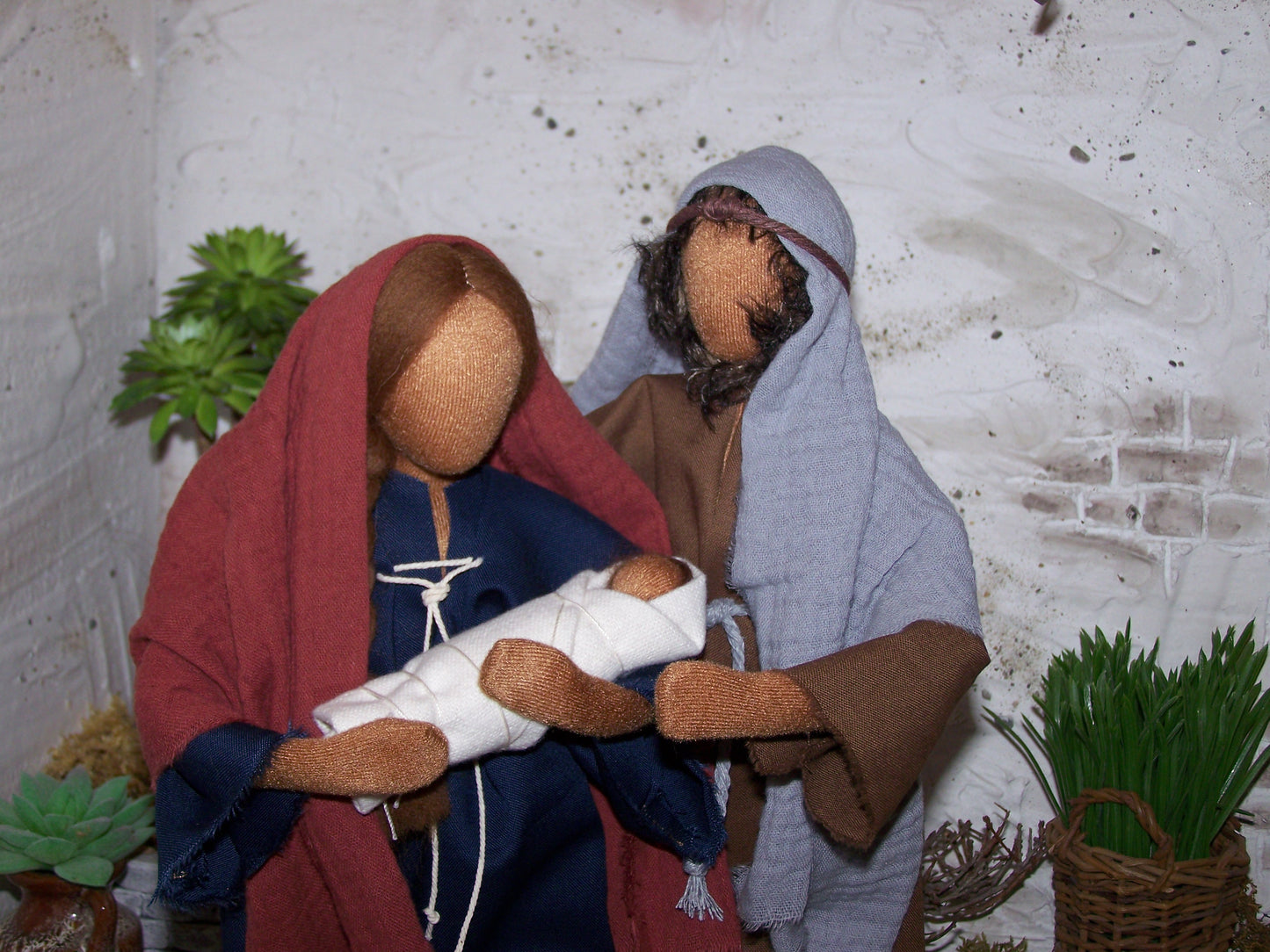 Krippenset Heilige Familie 3- Biblische Erzählfiguren
