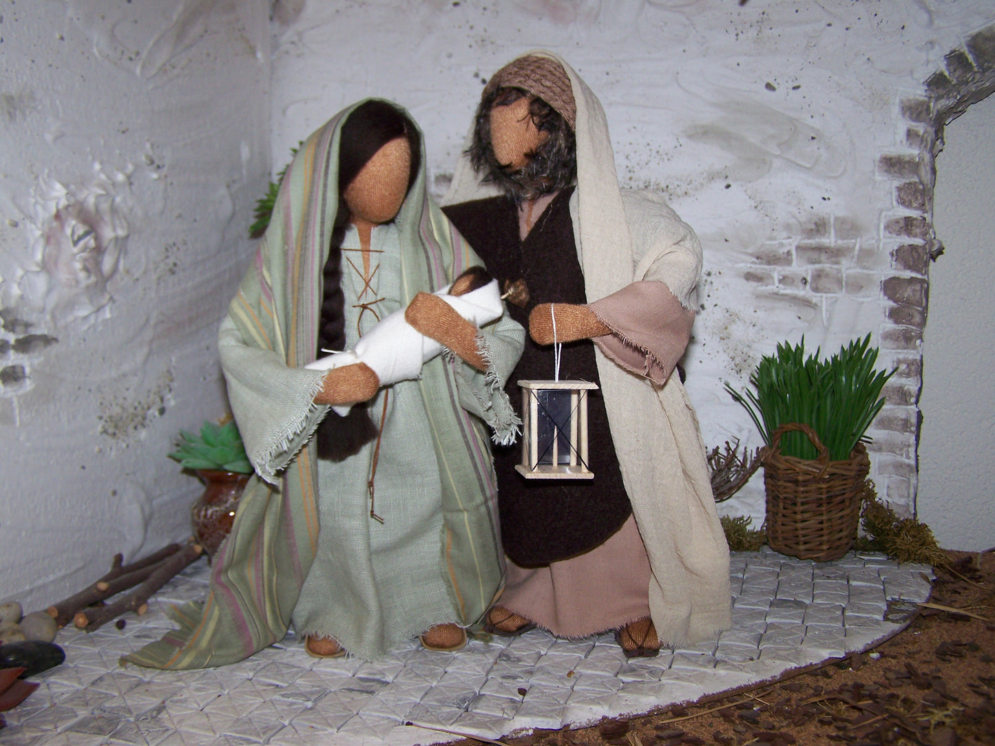 Krippenset Heilige Familie 4- Biblische Erzählfiguren