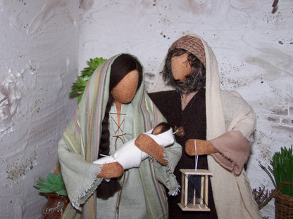 Krippenset Heilige Familie 4- Biblische Erzählfiguren