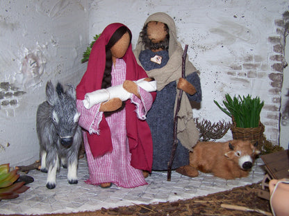 Krippenset Weihnachten 5- Biblische Erzählfiguren