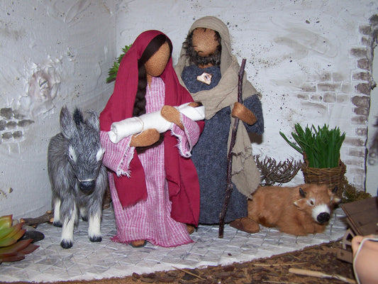 Krippenset Weihnachten 5- Biblische Erzählfiguren