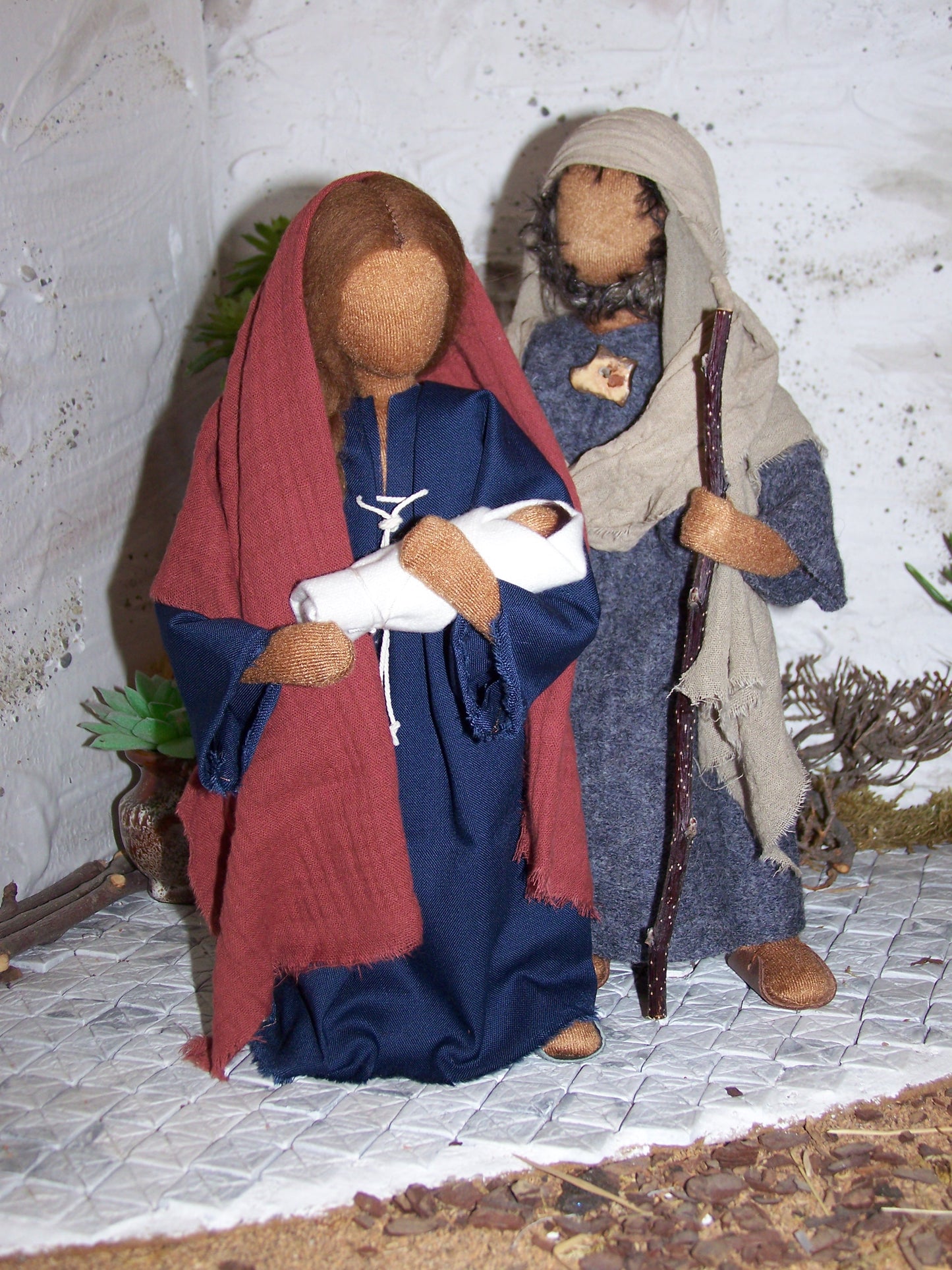 Krippenset Heilige Familie 6- Biblische Erzählfiguren