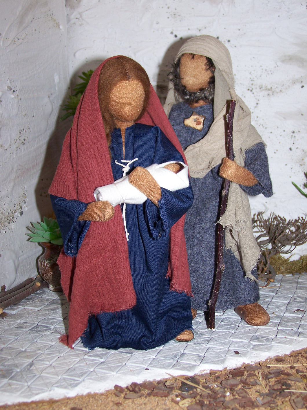 Krippenset Heilige Familie 6- Biblische Erzählfiguren
