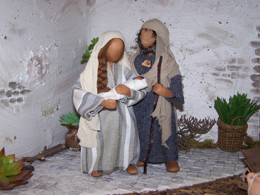 Krippenset Heilige Familie 6- Biblische Erzählfiguren