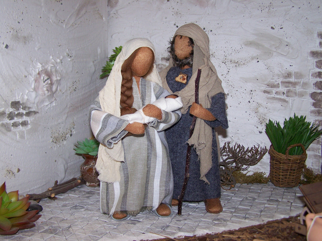 Krippenset Heilige Familie 6- Biblische Erzählfiguren