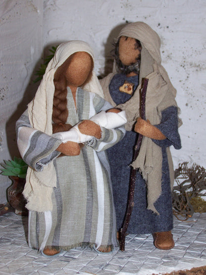 Krippenset Heilige Familie 6- Biblische Erzählfiguren
