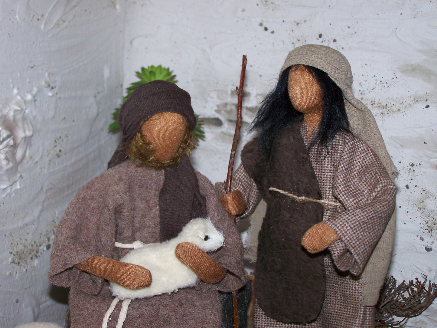 Krippenset Hirten 4 - Biblische Erzählfiguren