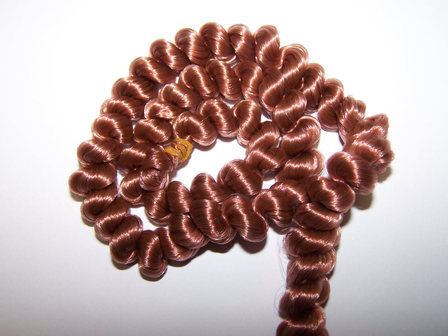 Kreativ-Set  "Perücke", Langhaar gelockt, Synthetik