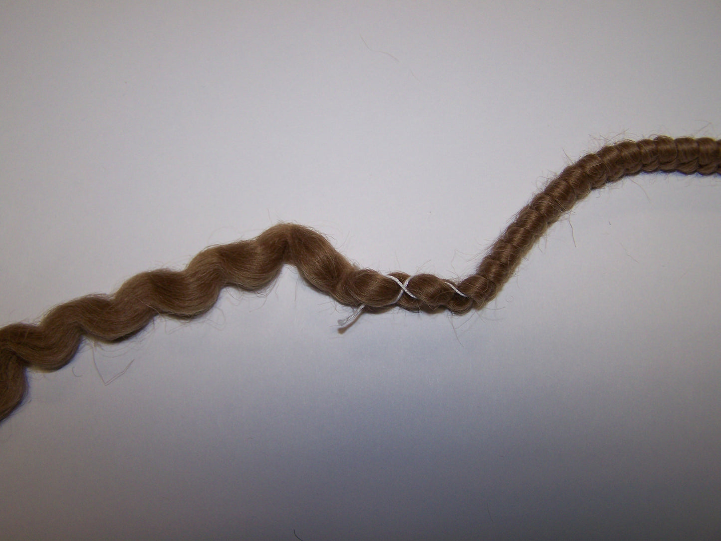 Kreativ-Set  "Perücke", Langhaar gelockt, Wolle