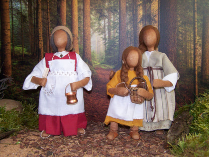 "Der süße Brei" - Märchenfiguren/ Erzählfiguren