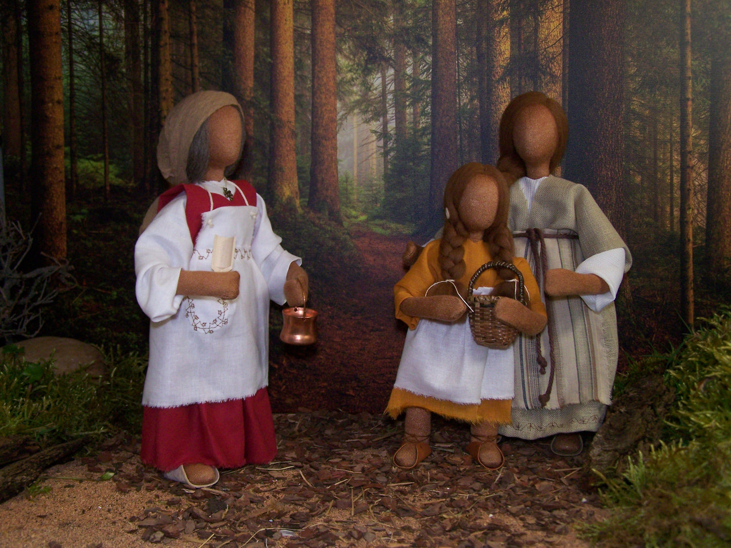 "Der süße Brei" - Märchenfiguren/ Erzählfiguren