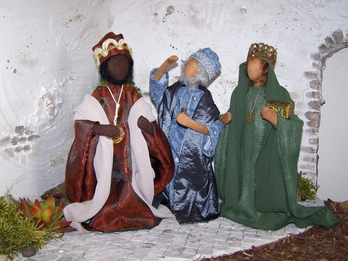 Krippenset Heilige Drei Könige 2- Biblische Erzählfiguren