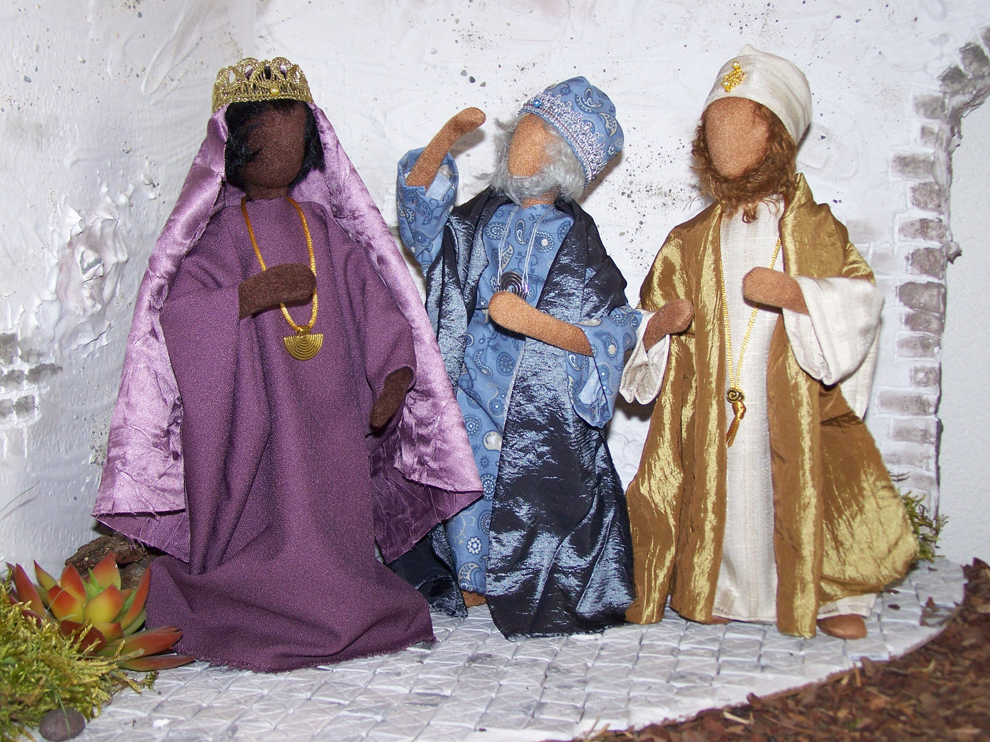 Krippenset Heilige Drei Könige 4- Biblische Erzählfiguren