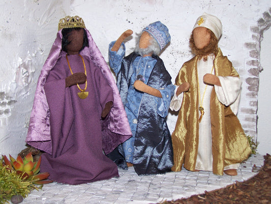 Krippenset Heilige Drei Könige 4- Biblische Erzählfiguren