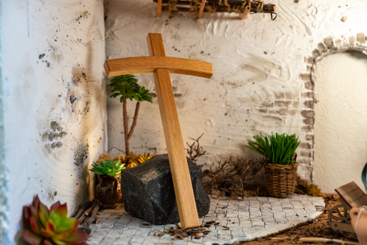 "Kreuz aus Holz" - Biblische Erzählfiguren