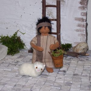 Junge mit Lamm - Biblische Erzählfiguren