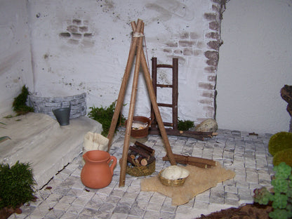 Zubehörset "Die Feuerstelle" - Biblische Erzählfiguren