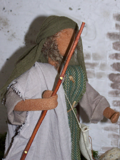 Petrus mit dem Hahn - Biblische Erzählfiguren