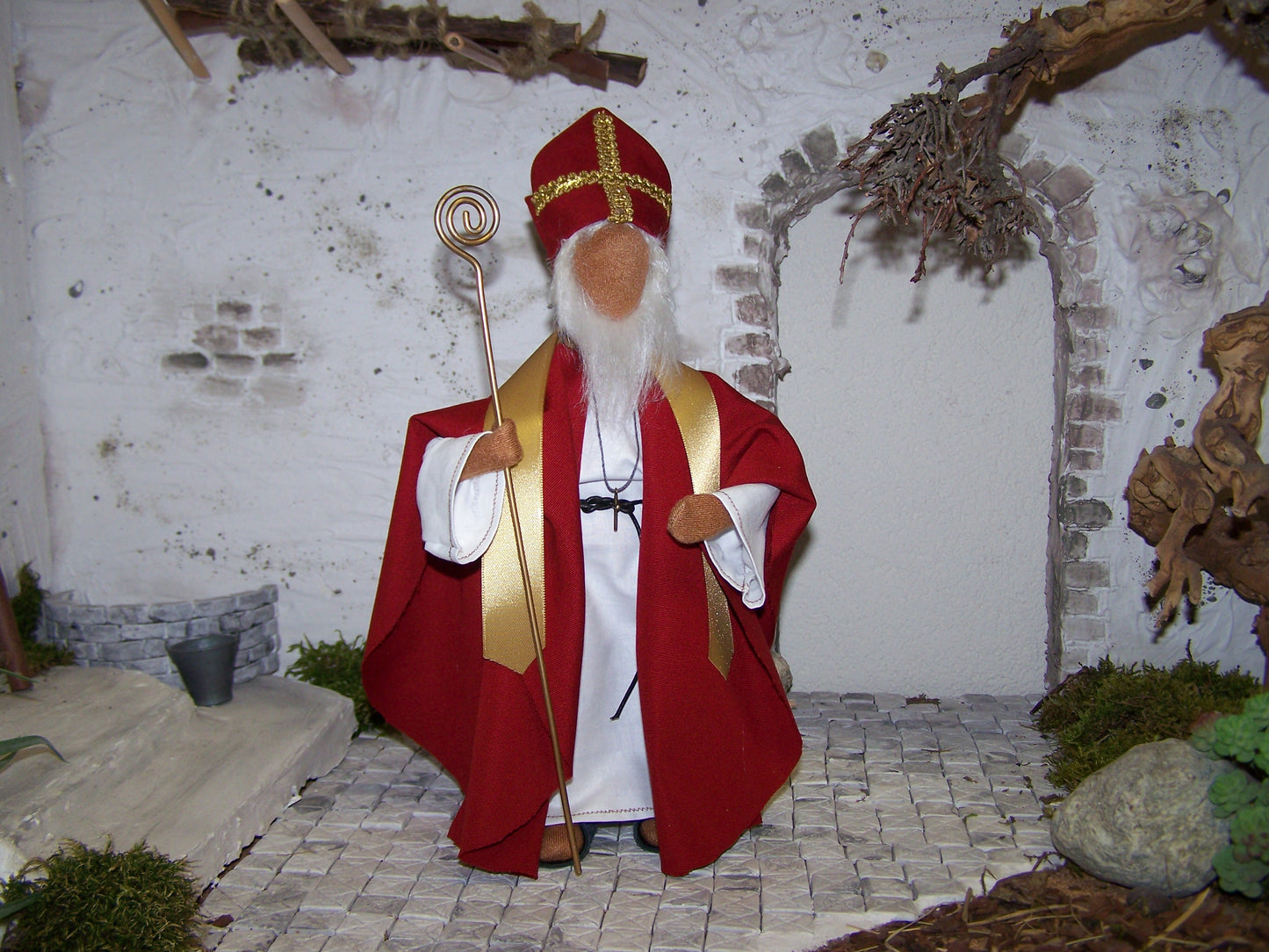 Nikolaus, auch mit Wechselkleidung "Priester"- Biblische Erzählfiguren