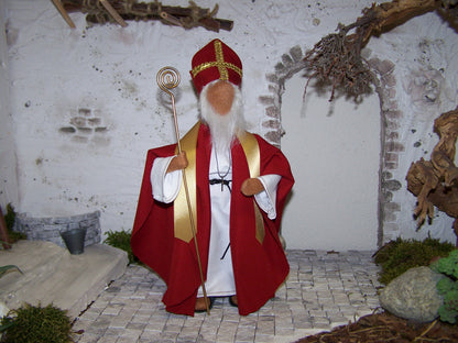 Nikolaus, auch mit Wechselkleidung "Priester"- Biblische Erzählfiguren