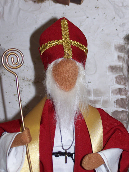 Nikolaus, auch mit Wechselkleidung "Priester"- Biblische Erzählfiguren