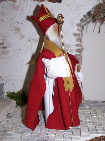 Nikolaus, auch mit Wechselkleidung "Priester"- Biblische Erzählfiguren
