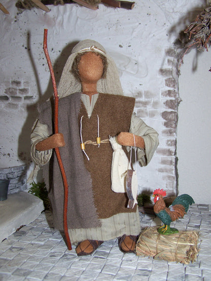 Petrus und der Hahn - Biblische Erzählfiguren