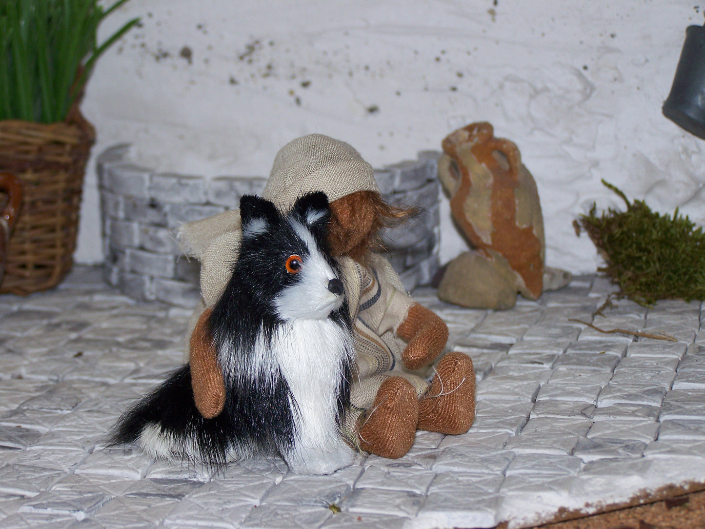 Kleinkind/Junge mit Hund - Biblische Erzählfiguren