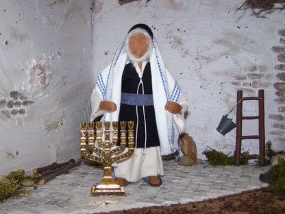 Priester /Schriftgelehrter mit verschiedenem Zubehör - Biblische Erzählfiguren