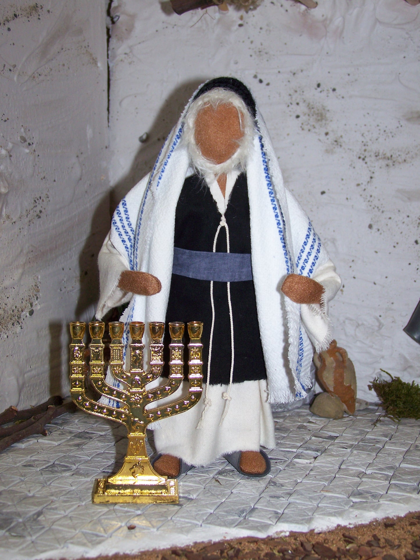 Priester /Schriftgelehrter mit verschiedenem Zubehör - Biblische Erzählfiguren
