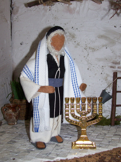 Priester /Schriftgelehrter mit verschiedenem Zubehör - Biblische Erzählfiguren