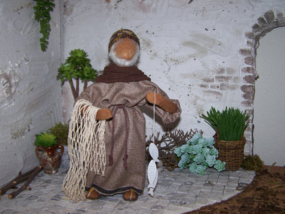 Der alte Fischer - Biblische Erzählfiguren