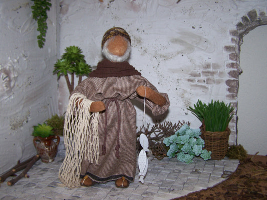 Der alte Fischer - Biblische Erzählfiguren