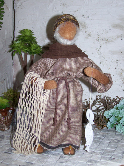 Der alte Fischer - Biblische Erzählfiguren