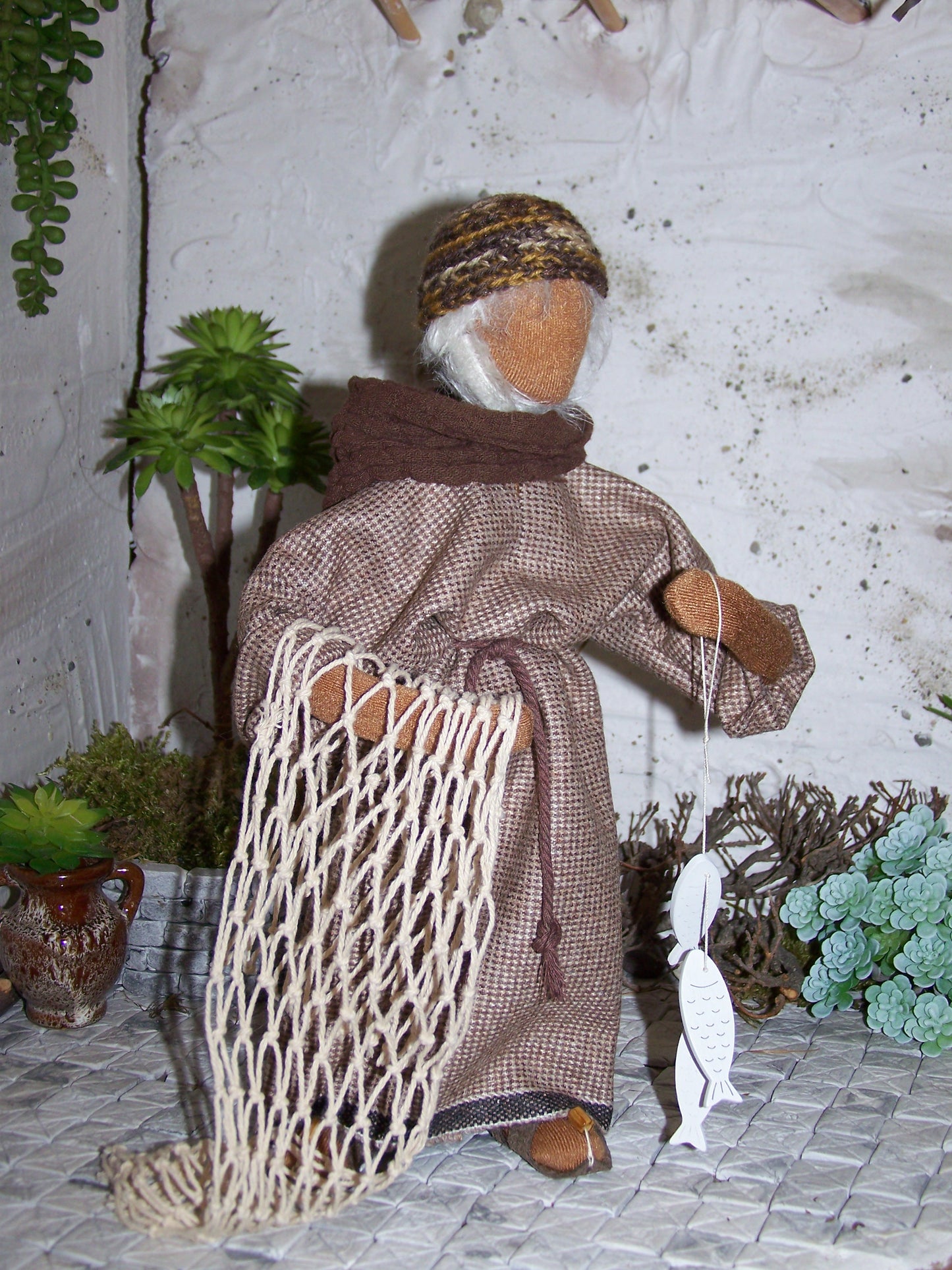 Der alte Fischer - Biblische Erzählfiguren